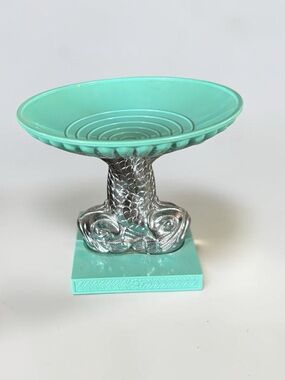 Gift for Beach House Avon Mermaid Pedestal Soap Dish Decor